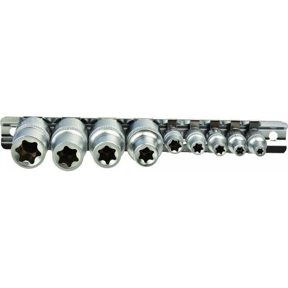 Geko 9EL.KPL.NASADEK TORX E4-16,1/4&1/2"NA LISTWIE GEKO(20) G10166 GEKO