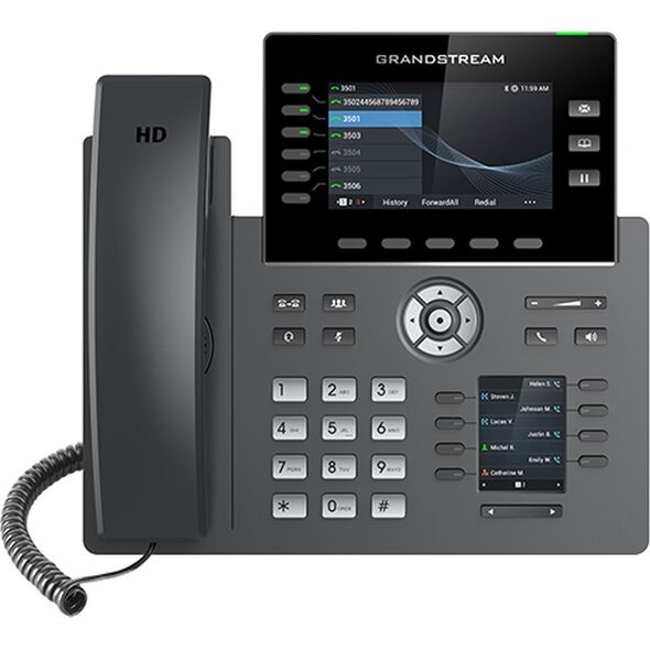 Telefon GrandStream Telefon VoIP GRP2616 (PoE, zasilacz w komplecie)