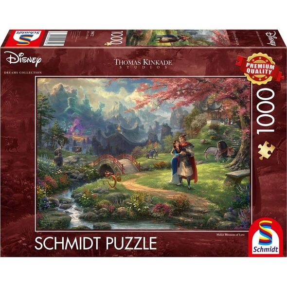 Schmidt Spiele Puzzle PQ 1000 Mulan (Disney) G3