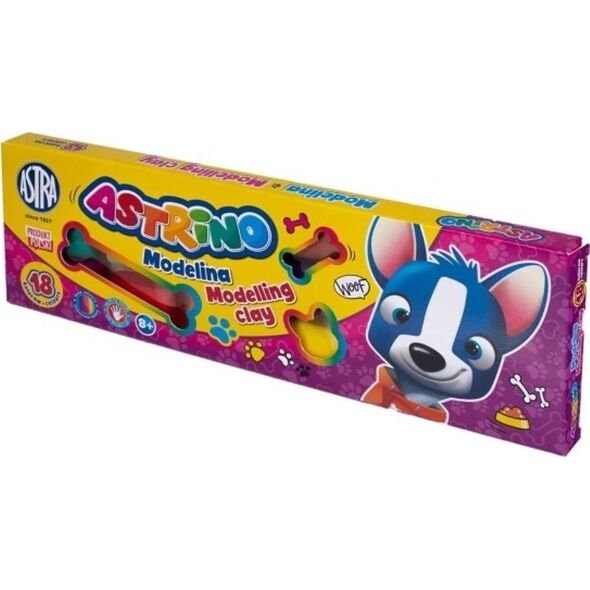 ASTRA art-pap Modelina 18 kolorów Astrino ASTRA