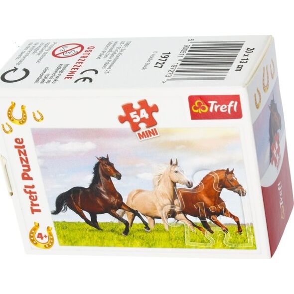 Trefl PUZZLE 54EL TREFL 19727 MINI SWIAT KONI PUD