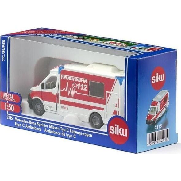 Siku Siku Super - Mercedes-Benz Sprinter Ambulans S2115
