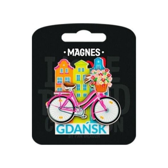Pan Dragon Magnes I love Poland Gdańsk ILP-MAG-C-GD-44