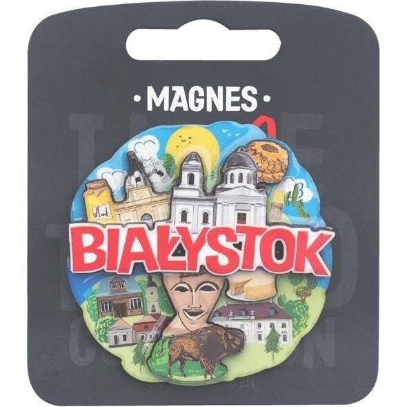 Pan Dragon Magnes I love Poland Białystok ILP-MAG-C-POD-07