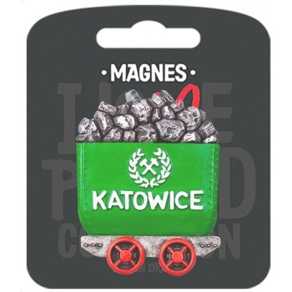 Pan Dragon Magnes I love Poland Katowice ILP-MAG-C-KAT-01