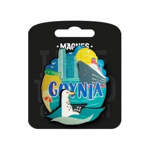 Pan Dragon Magnes I love Poland Gdynia ILP-MAG-A-GDY-06