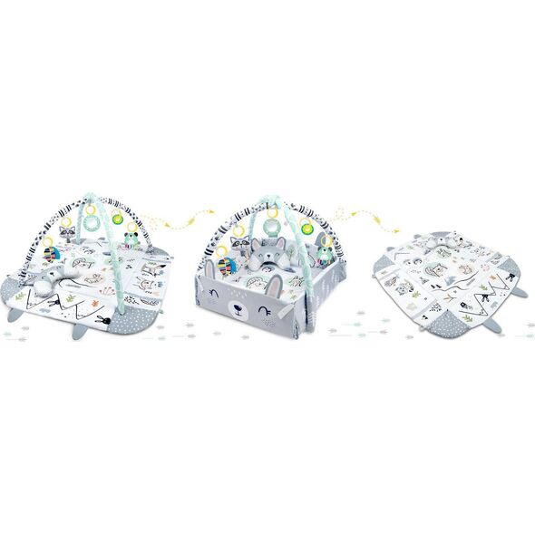 Ricokids Mata interaktywna edukacyjna 110 x 100 cm Królik
