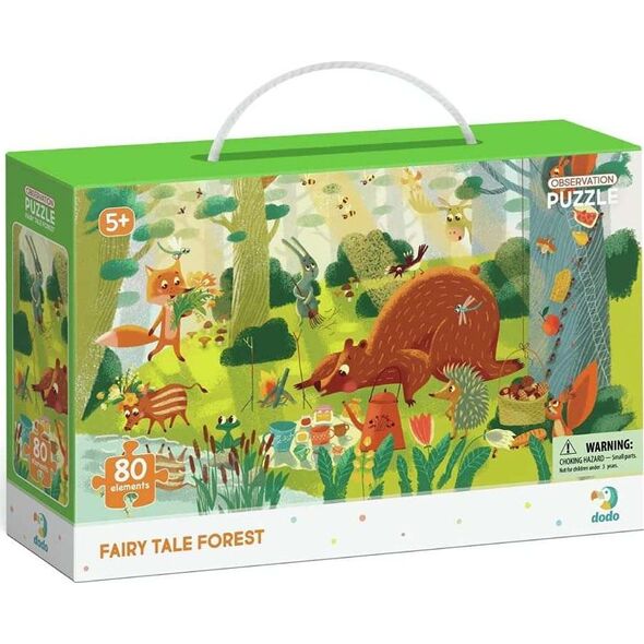 Dodo Puzzle obserwacyjne 80 Bajkowy las