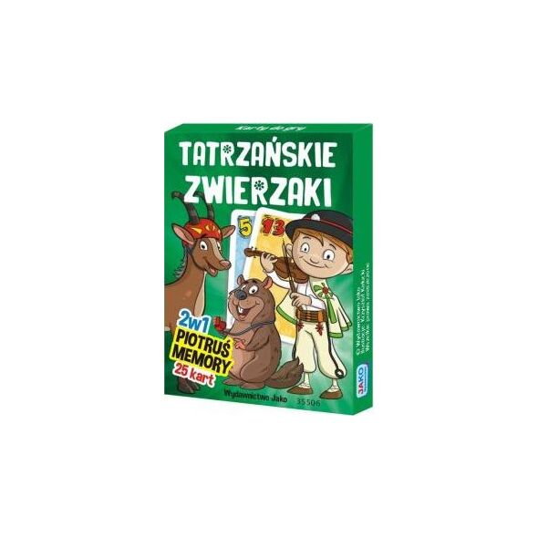 Jako Karty Piotruś/Memory. Tatrzańskie Zwierzaki