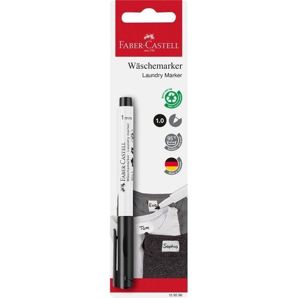 Faber-Castell Pisak do znakowania tkanin czarny FABER CASTELL