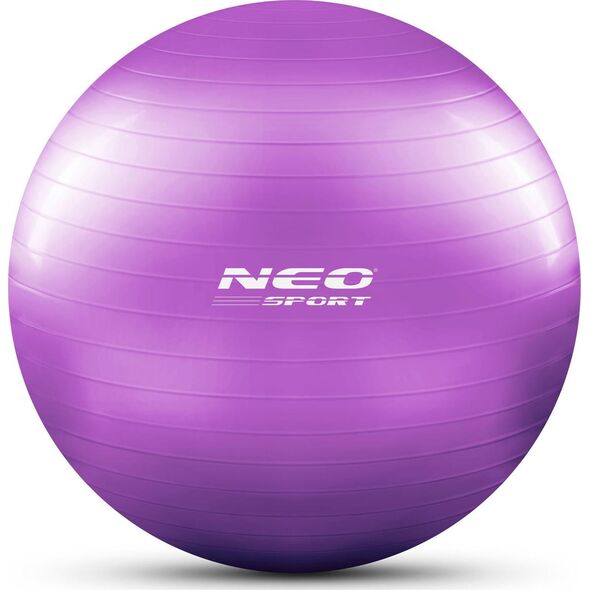 Neo-Sport Piłka do ćwiczeń 65 cm NS-951 fioletowa