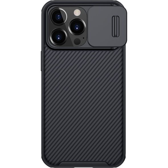 Nillkin Nillkin Camshield Pro Case Pancerne Etui Pokrowiec Osłona Na Aparat Kamerę Iphone 13 Pro Max Czarny