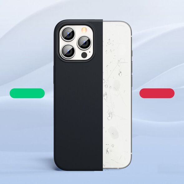 Ugreen Ugreen Protective Silicone Case gumowe elastyczne silikonowe etui pokrowiec iPhone 13 Pro Max czarny