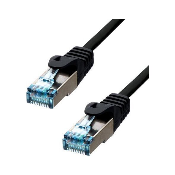 ProXtend ProXtend S/FTP CAT6A LSZH AWG 26 CU Black 2M