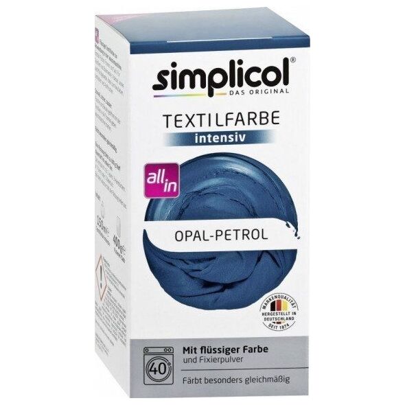 Mondex SIMPLICOL Barwnik do tkanin INTENSIV OPAL-PETROL 560g