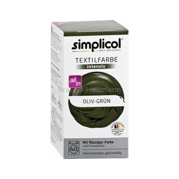 Mondex SIMPLICOL Barwnik do tkanin INTENSIV OLIWKA-ZIELEŃ 560g