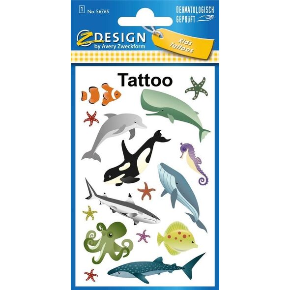 Zdesign Tatuaże - Ssaki morskie