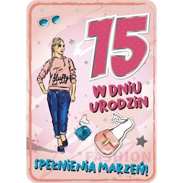 Armin Style Karnet Urodziny 15 GM-754