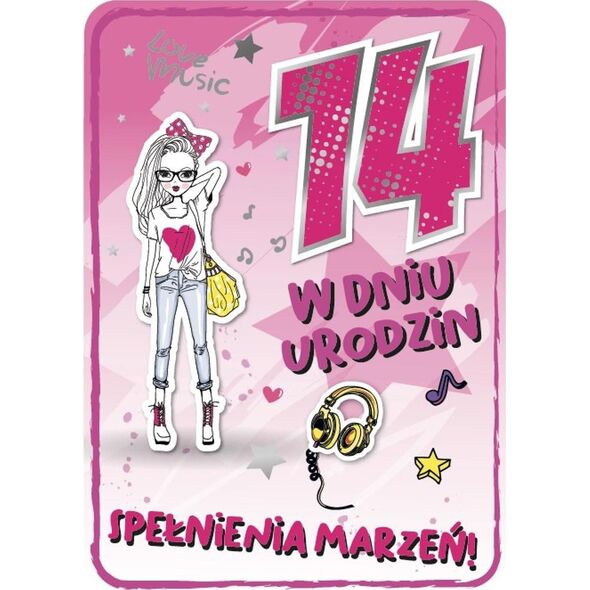 Armin Style Karnet Urodziny 14 GM-752