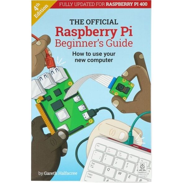 Raspberry Pi 400 4GB RAM Personal Computer Kit US + Akcesoria (RPI-17919)