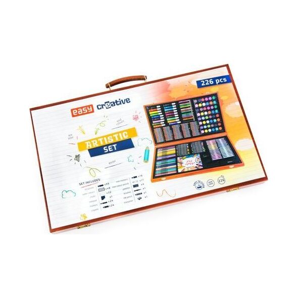 Easy Stationery Zestaw artystyczny 226 elementów EASY
