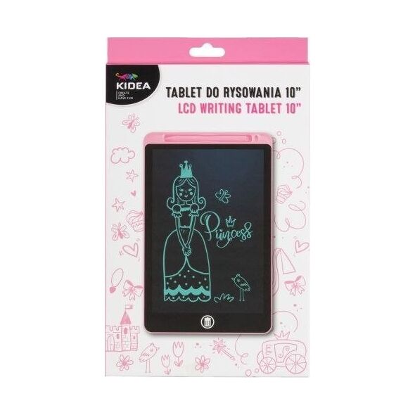 Kidea Tablet do rysowania 10C Różowy Kidea