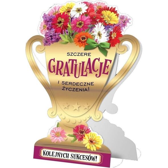 KUKARTKA Karnet Primus 0143 Gratulacje