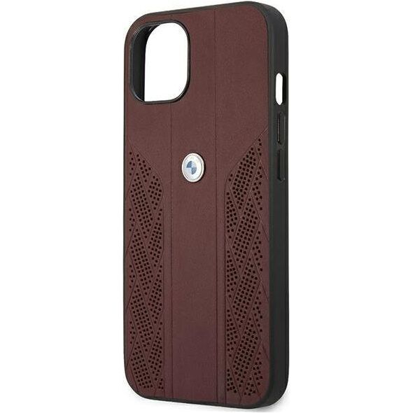 BMW Etui Bmw Bmhcp13Srsppr Iphone 13 Mini 5,4" Czerwony/Red Hardcase Leather Curve Perforate