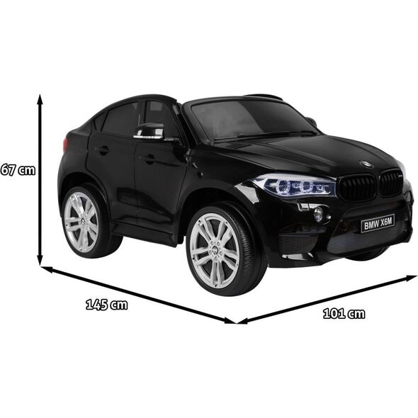 Joko Auto na akumulator BMW X6M 2 os. XXL Lakierowany Czarny