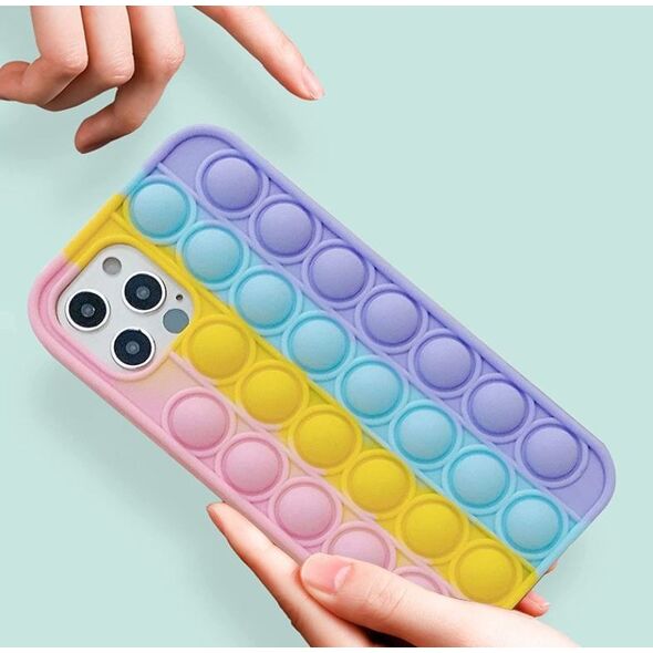 Etui Anti-Stress Samsung A72 róż/żółty/niebieski/fioletowy