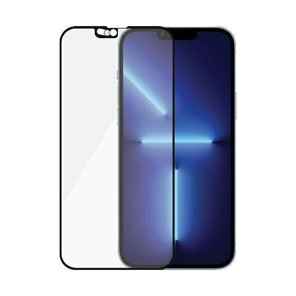 PanzerGlass PanzerGlass E2E Microfracture iPhone 13 Pro Max 6,7" CamSlider Swarovsky Case Friendly AntiBacterial czarny/black 2752