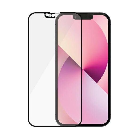 PanzerGlass PanzerGlass E2E Microfracture iPhone 13 Mini 5,4" CamSlider Swarovsky Case Friendly AntiBacterial czarny/black 2750