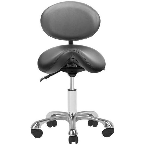 Activeshop Taboret kosmetyczny 1025 Giovanni czarny universal