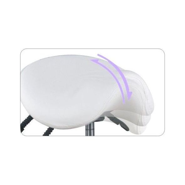 Activeshop Taboret kosmetyczny 1025 Giovanni biały universal