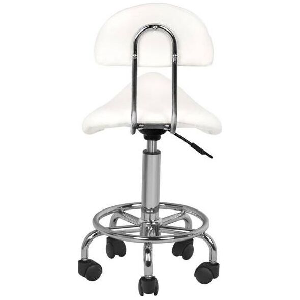 Activeshop Taboret kosmetyczny 6001 biały universal