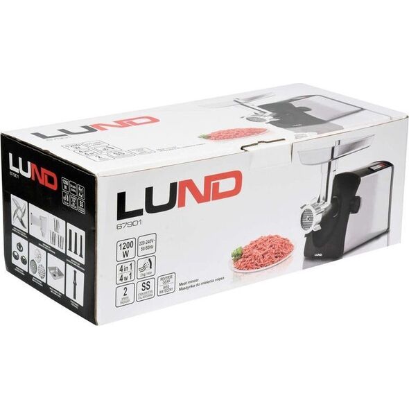 Maszynka do mielenia mięsa Yato MASZYNKA DO MIELENIA MIĘSA 1200W 4W1 universal