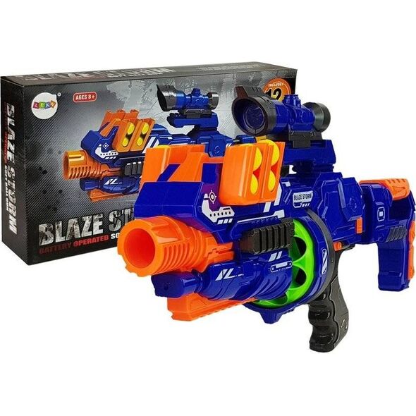Lean Sport Pistolet Karabin na Piankowe Kulki Blaze 12 sztuk