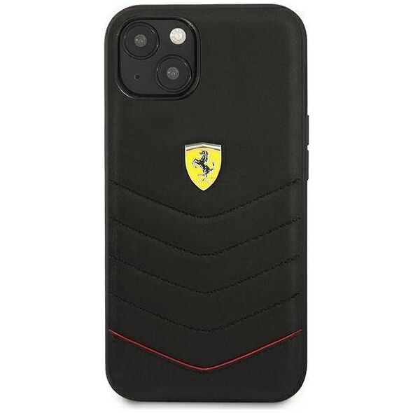 Ferrari Ferrari FEHCP13SRQUK iPhone 13 mini 5,4" czarny/black hardcase Off Track Quilted