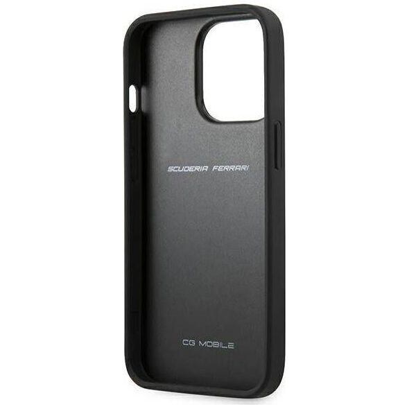 Ferrari Ferrari FESAXHCP13XRE iPhone 13 Pro Max 6,7" czerwony/red hardcase On Track Carbon Stripe