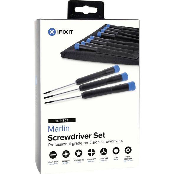 iFixit Zestaw wkrętaków Ifixit Marlin 15 sztuk (EU145462-1)