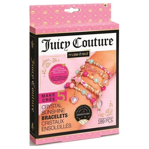 Make it real Zestaw do tworzenia bransoletek Juicy Mini Crystal