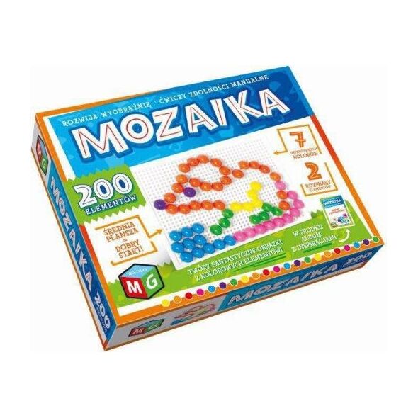 Multigra Mozaika 200 elementów