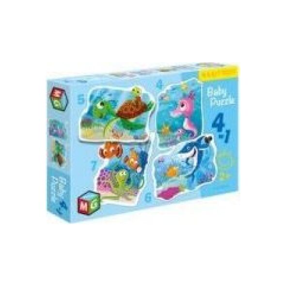 Multigra Baby Puzzle 4w1 Pod wodą
