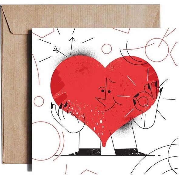 Pieskot Karnet kw Heart Monster JST07