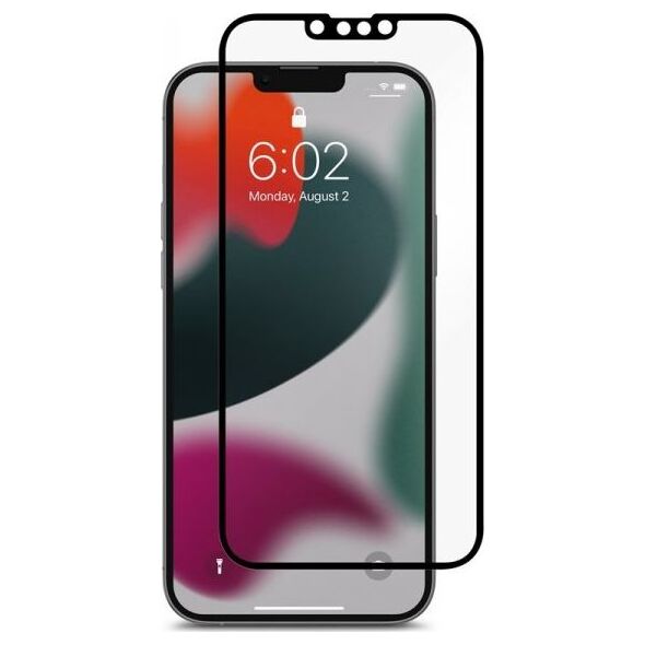 Moshi Matowa folia ochronna Moshi iVisor AG Apple iPhone 13 Pro Max (czarna ramka)