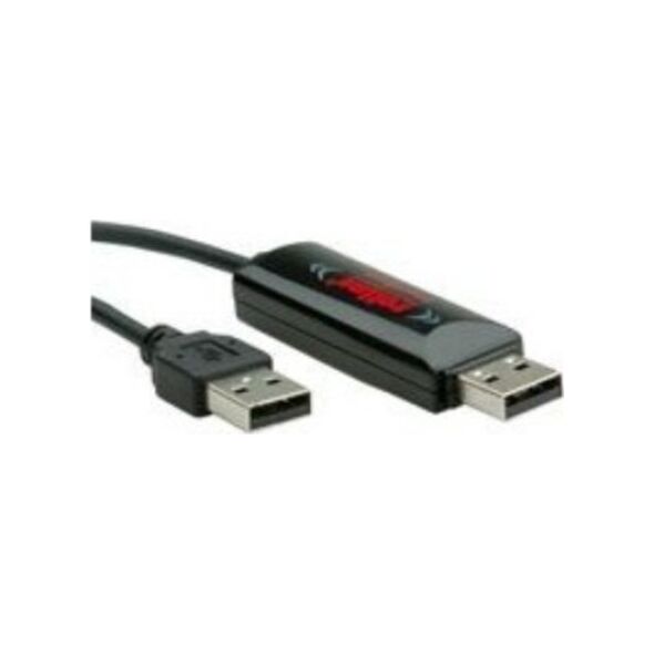 Kabel USB Roline USB-A - USB-A 1.2 m Czarny (11.02.9189)