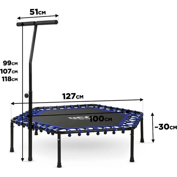 Trampolina Neo-Sport 11024 FT127 cm