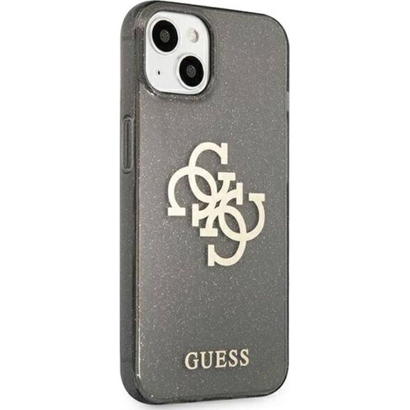 Guess Etui Guess GUHCP13SPCUGL4GBK Apple iPhone 13 mini czarny/black hard case Glitter 4G Big Logo