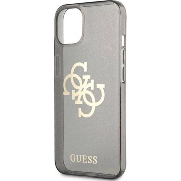Guess Etui Guess GUHCP13SPCUGL4GBK Apple iPhone 13 mini czarny/black hard case Glitter 4G Big Logo
