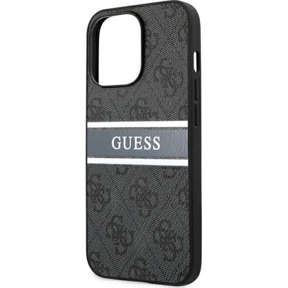 Guess Etui Guess GUHCP13X4GDGR Apple iPhone 13 Pro Max szary/grey hardcase 4G Stripe